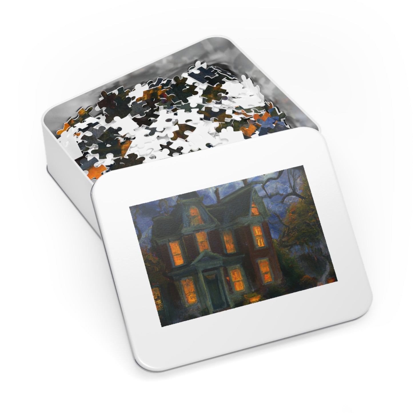 The Haunted Mansion - JigSaw Puzzle 1000 Piece: Emmeline Nightshade - Halloween Gift | Spooky Scenes