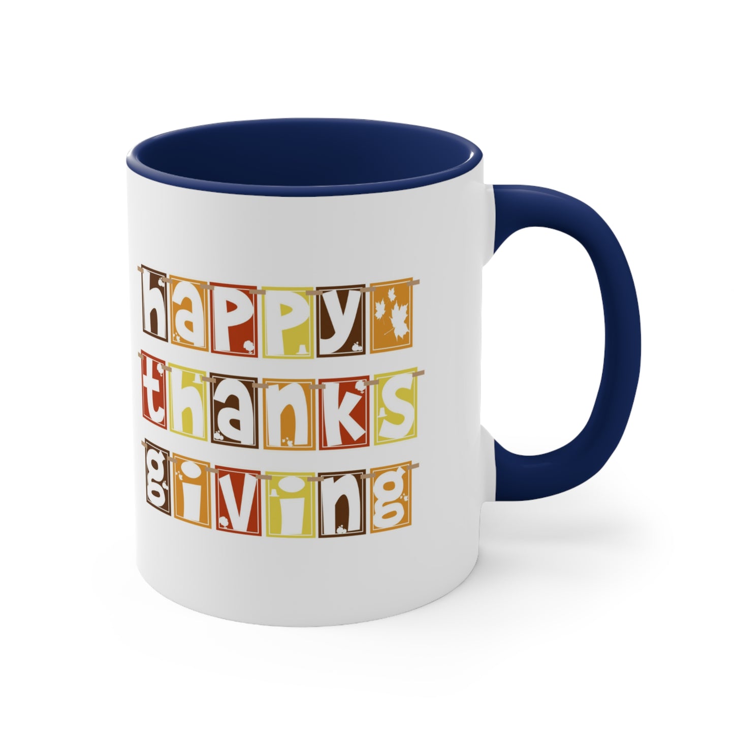 Happy Thanksgiving Fall - Themed Mug: Ideal for Cozy Coffee & Hot Cocoa Moments - Must-Have Holiday Drinkware
