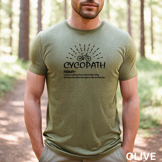 Funny Biker Gift, Biker Shirts, Cycopath Shirt, Funny cycling t-shirt, bicycle t shirts, Biking Shirts, Biking Gifts