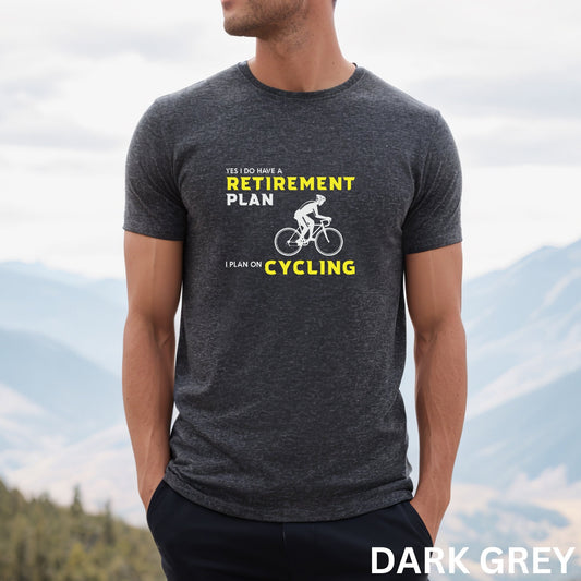 Retirement Cycling Shirt, Bike Shirt, Cycling T-shirt for Men, Cycling Dad Gift, Cycling Grandpa Cyclist Father's Day Shirt