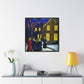 Christmas Carolers - Canvas Wall Art: Winifred Dickens - Christmas Wall Decor, Framed Wall Art Print
