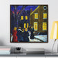 Christmas Carolers - Canvas Wall Art: Winifred Dickens - Christmas Wall Decor, Framed Wall Art Print