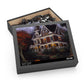 The Haunted Mansion  - JigSaw Puzzle 500 Piece: Phantom Reaperzpah - Halloween Gift | Spooky Scenes