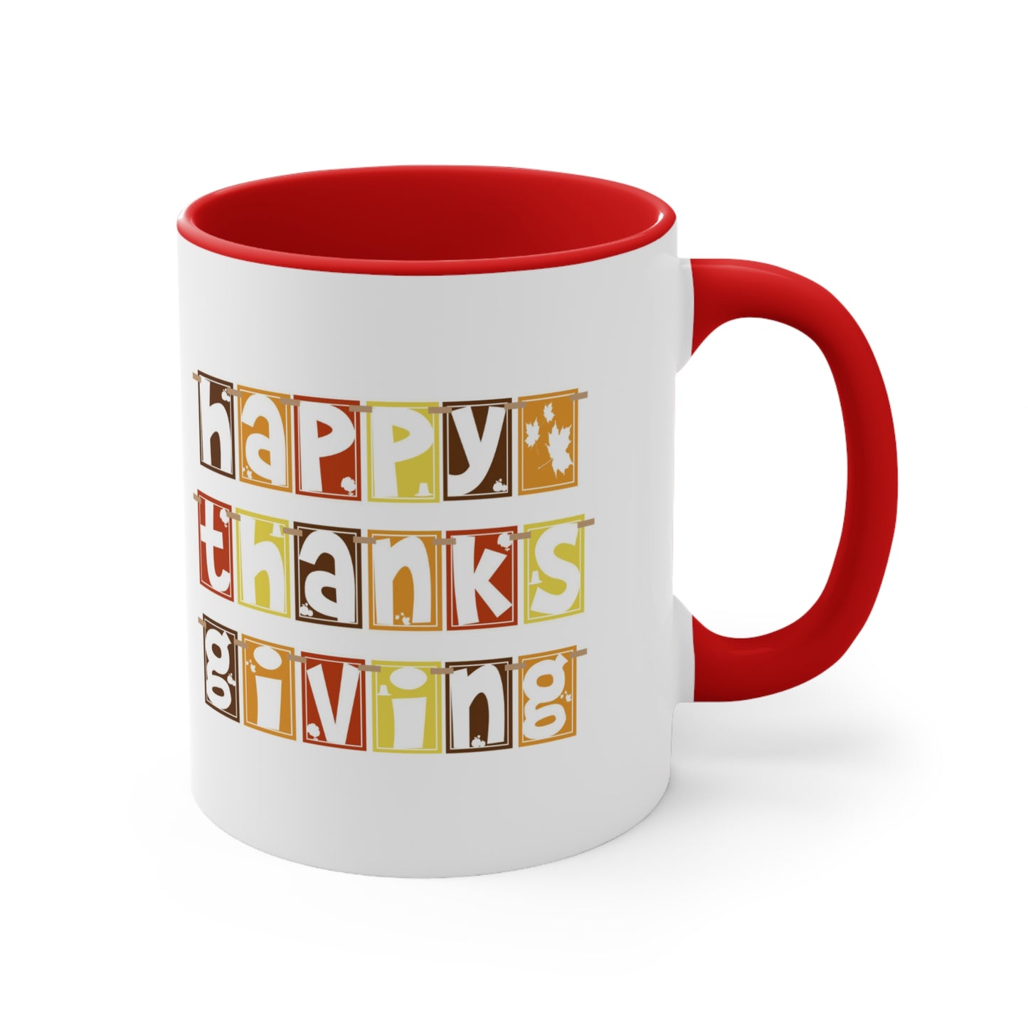 Happy Thanksgiving Fall - Themed Mug: Ideal for Cozy Coffee & Hot Cocoa Moments - Must-Have Holiday Drinkware