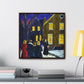 Christmas Carolers - Canvas Wall Art: Winifred Dickens - Christmas Wall Decor, Framed Wall Art Print