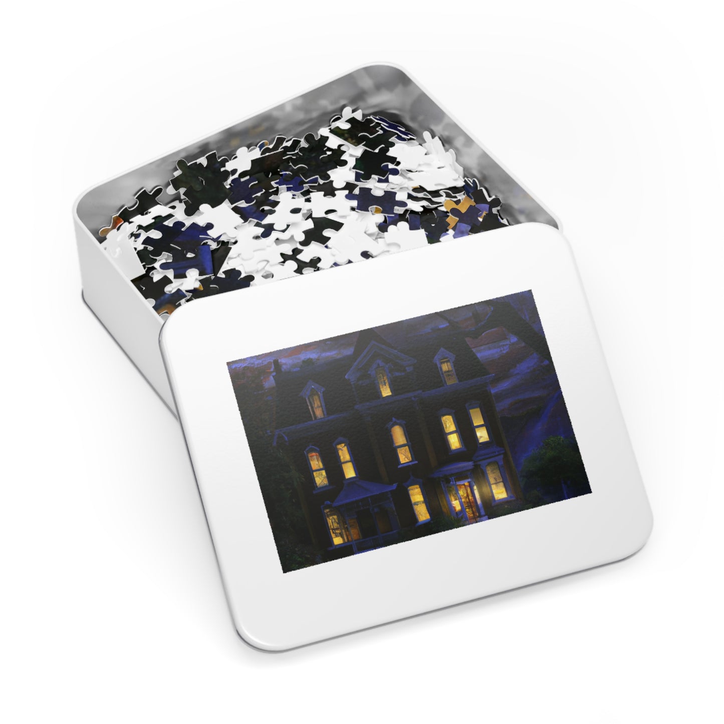 The Haunted Mansion - JigSaw Puzzle 1000 Piece: Arthur Hauntwell - Halloween Gift | Spooky Scenes