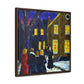 Christmas Carolers - Canvas Wall Art: Winifred Dickens - Christmas Wall Decor, Framed Wall Art Print