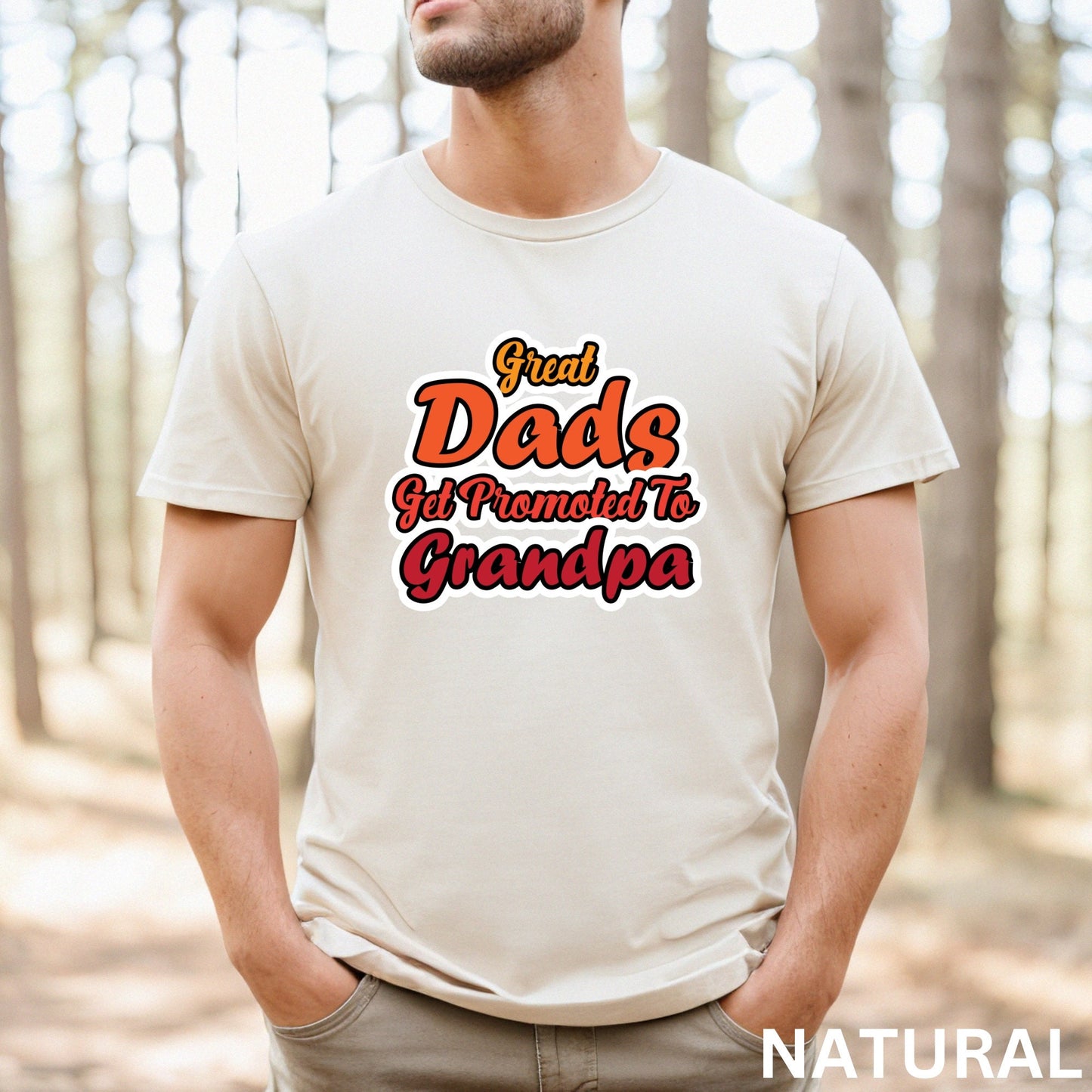 Great Dads Got Promoted to Grandpa Shirt, Grandma Shirt, Pregnancy Reveal, Baby Announcement, Grandma To Be, Grandparents to be