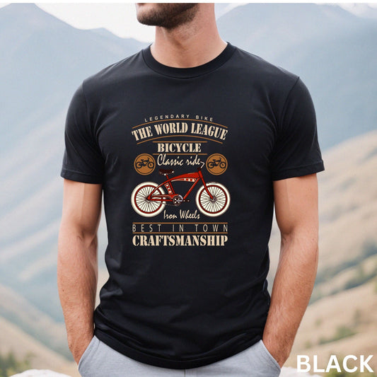 Vintage Bicycle Shirt, Cycling Shirt, Bike Shirt, Biking Shirt, Bicycle Tshirt, Biker Shirt, Mountain Bike Shirt, Bicycle Gifts