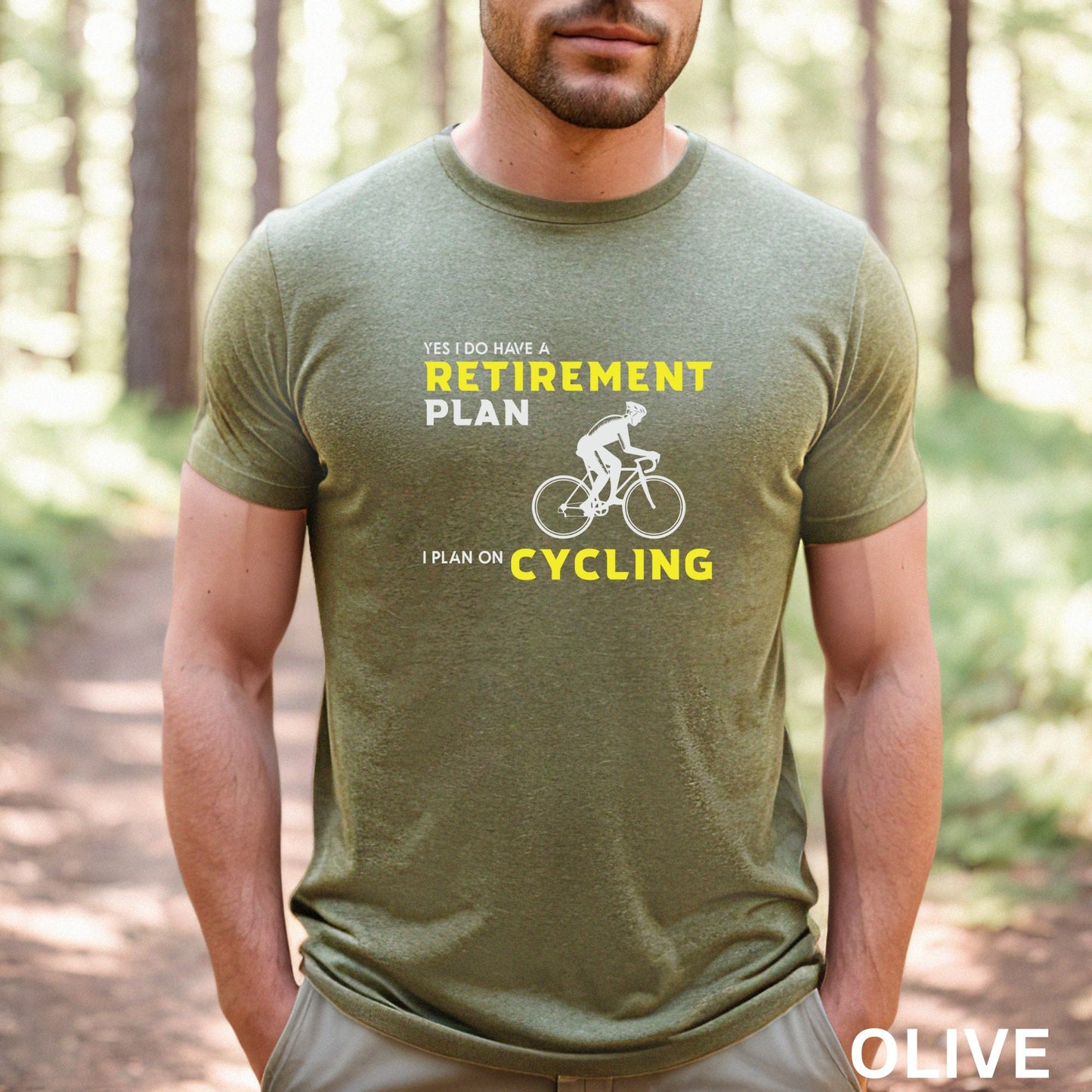 Retirement Cycling Shirt, Bike Shirt, Cycling T-shirt for Men, Cycling Dad Gift, Cycling Grandpa Cyclist Father's Day Shirt
