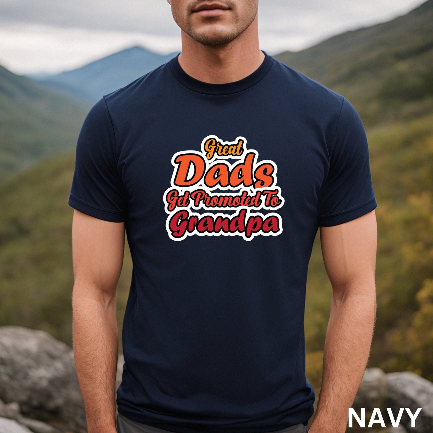 Great Dads Got Promoted to Grandpa Shirt, Grandma Shirt, Pregnancy Reveal, Baby Announcement, Grandma To Be, Grandparents to be