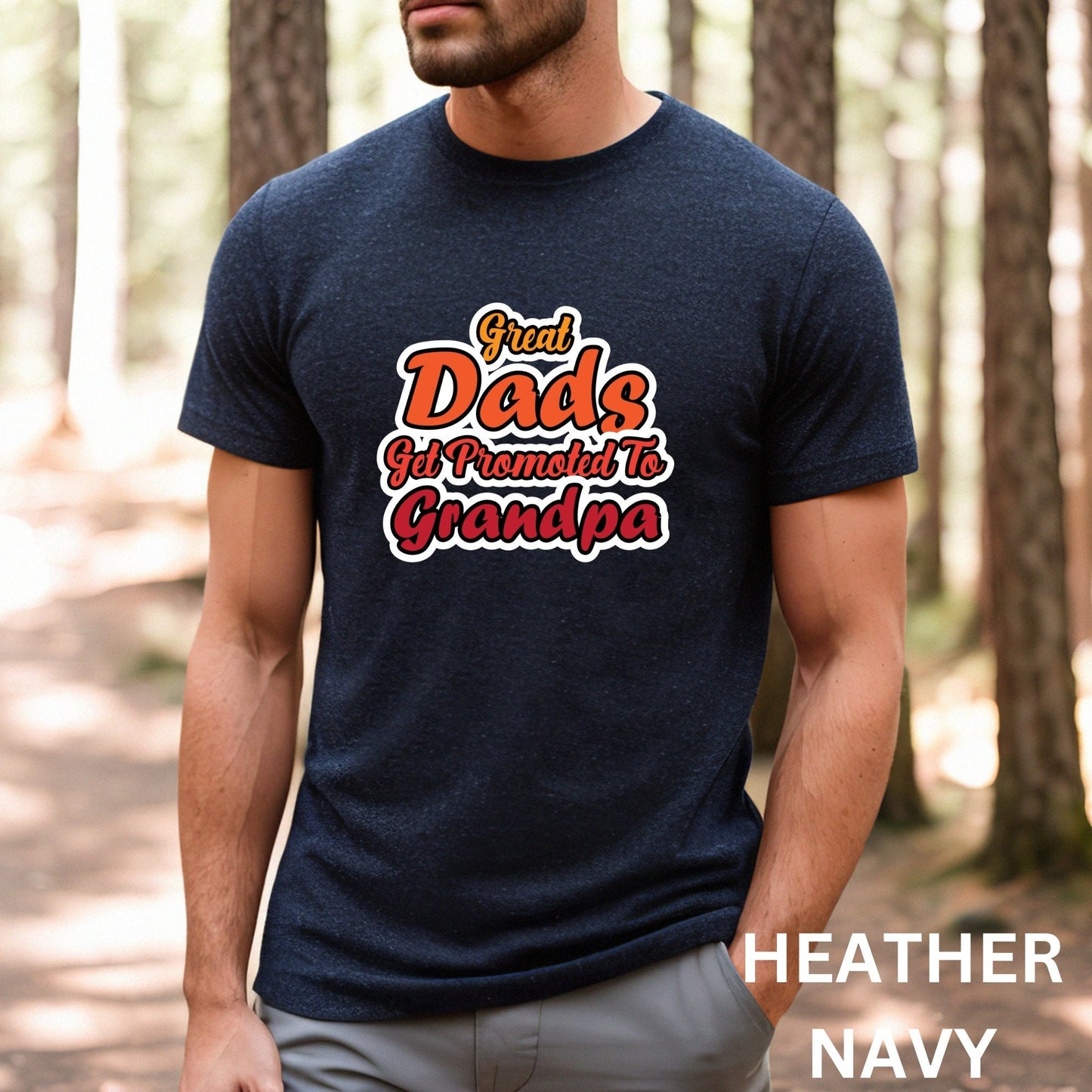 Great Dads Got Promoted to Grandpa Shirt, Grandma Shirt, Pregnancy Reveal, Baby Announcement, Grandma To Be, Grandparents to be
