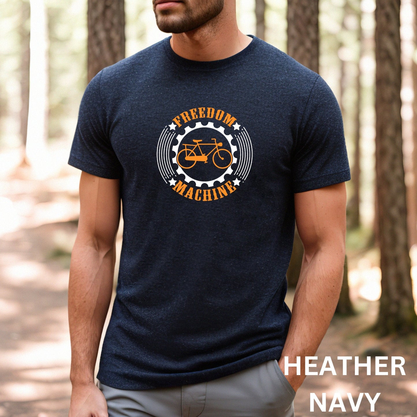 Freedom Machine Bicycle Shirt, Cyclist Unisex Shirt, Mountain Bike Injury Tee, Bike Lover Tshirt, Cool Bicycle Shirt, Biking Crew Tshirts